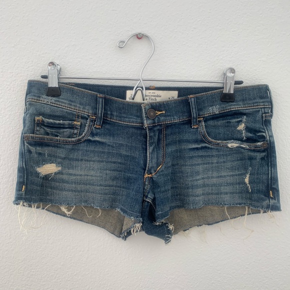 Abercrombie & Fitch Pants - Abercrombie & Fitch Denim Shorts